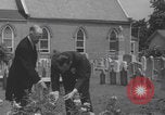 Standbild Zion Lutherische Kirche Denkmal Manheim Manheim Pennsylvania USA, 1940, aus Sekunde 8 historischem Filmmaterial Videoclip 65675079265