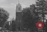 Standbild Zion Lutherische Kirche Denkmal Manheim Manheim Pennsylvania USA, 1940, aus Sekunde 30 historischem Filmmaterial Videoclip 65675079265