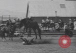 Standbild Livermore California Rodeo Wettbewerb Livermore California USA, 1940, aus Sekunde 6 historischem Filmmaterial Videoclip 65675079268
