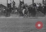 Standbild Livermore California Rodeo Wettbewerb Livermore California USA, 1940, aus Sekunde 46 historischem Filmmaterial Videoclip 65675079268