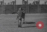 Standbild Livermore California Rodeo Wettbewerb Livermore California USA, 1940, aus Sekunde 47 historischem Filmmaterial Videoclip 65675079268