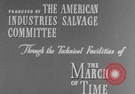Image of steel production using scrap metal United States USA, 1944, second 23 stock footage video 65675079271