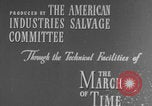 Image of steel production using scrap metal United States USA, 1944, second 30 stock footage video 65675079271
