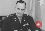 Image of Major General Lucius D Clay Washington DC USA, 1944, second 46 stock footage video 65675079276