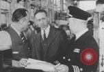 Image of USS Wisconsin launch ceremony Philadelphia Pennsylvania USA, 1943, second 33 stock footage video 65675079277
