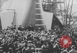 Image of USS Wisconsin launch ceremony Philadelphia Pennsylvania USA, 1943, second 41 stock footage video 65675079277