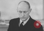Standbild Admiral Edward L Cochrane spricht Washington DC USA, 1944, aus Sekunde 23 historischem Filmmaterial Videoclip 65675079278