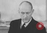 Standbild Admiral Edward L Cochrane spricht Washington DC USA, 1944, aus Sekunde 35 historischem Filmmaterial Videoclip 65675079278