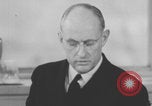 Standbild Admiral Edward L Cochrane spricht Washington DC USA, 1944, aus Sekunde 48 historischem Filmmaterial Videoclip 65675079278