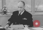 Standbild Admiral Edward L Cochrane spricht Washington DC USA, 1944, aus Sekunde 57 historischem Filmmaterial Videoclip 65675079278