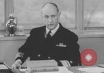 Standbild Admiral Edward L Cochrane spricht Washington DC USA, 1944, aus Sekunde 58 historischem Filmmaterial Videoclip 65675079278