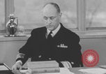 Standbild Admiral Edward L Cochrane spricht Washington DC USA, 1944, aus Sekunde 59 historischem Filmmaterial Videoclip 65675079278