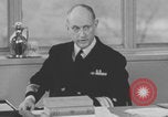 Standbild Admiral Edward L Cochrane spricht Washington DC USA, 1944, aus Sekunde 62 historischem Filmmaterial Videoclip 65675079278