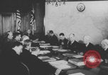Image of USA-UK senior military officers meeting United States USA, 1944, second 9 stock footage video 65675079279