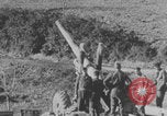 Image of BL medium gun firing WW2 Europe, 1943, second 1 stock footage video 65675079286