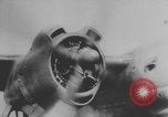 Image of B-17 bomber takeoff Europe, 1943, second 17 stock footage video 65675079287