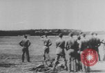 Image of B-17 bomber takeoff Europe, 1943, second 18 stock footage video 65675079287