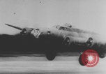 Image of B-17 bomber takeoff Europe, 1943, second 23 stock footage video 65675079287