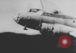Image of B-17 bomber takeoff Europe, 1943, second 25 stock footage video 65675079287