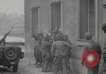 Image of captured German troops frisked Cherbourg Normandy France, 1944, second 1 stock footage video 65675079292