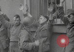 Image of captured German troops frisked Cherbourg Normandy France, 1944, second 5 stock footage video 65675079292