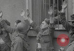 Image of captured German troops frisked Cherbourg Normandy France, 1944, second 12 stock footage video 65675079292