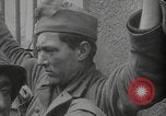 Image of captured German troops frisked Cherbourg Normandy France, 1944, second 13 stock footage video 65675079292