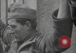 Image of captured German troops frisked Cherbourg Normandy France, 1944, second 16 stock footage video 65675079292