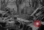 Image of captured German troops frisked Cherbourg Normandy France, 1944, second 31 stock footage video 65675079292