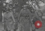 Image of General Karl-Wilhelm von Schlieben surrender Cherbourg Normandy France, 1944, second 10 stock footage video 65675079293