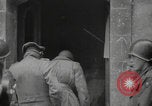 Image of General Karl-Wilhelm von Schlieben surrender Cherbourg Normandy France, 1944, second 15 stock footage video 65675079293