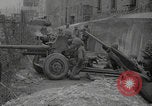 Image of USA soldiers fire artillery Browning machine guns Cherbourg Normandy France, 1944, second 17 stock footage video 65675079294