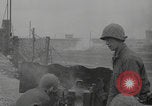 Image of USA soldiers fire artillery Browning machine guns Cherbourg Normandy France, 1944, second 21 stock footage video 65675079294