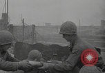 Image of USA soldiers fire artillery Browning machine guns Cherbourg Normandy France, 1944, second 22 stock footage video 65675079294