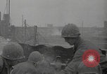 Image of USA soldiers fire artillery Browning machine guns Cherbourg Normandy France, 1944, second 28 stock footage video 65675079294