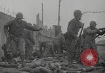 Image of USA soldiers fire artillery Browning machine guns Cherbourg Normandy France, 1944, second 44 stock footage video 65675079294