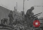 Image of USA soldiers fire artillery Browning machine guns Cherbourg Normandy France, 1944, second 48 stock footage video 65675079294
