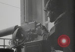 Image of USA soldiers fire artillery Browning machine guns Cherbourg Normandy France, 1944, second 62 stock footage video 65675079294