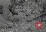 Image of Bangalore torpedo clearing mine field Cherbourg Cherbourg Normandy France, 1944, second 4 stock footage video 65675079295