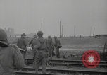 Image of Bangalore torpedo clearing mine field Cherbourg Cherbourg Normandy France, 1944, second 9 stock footage video 65675079295