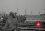 Image of Bangalore torpedo clearing mine field Cherbourg Cherbourg Normandy France, 1944, second 10 stock footage video 65675079295