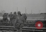 Image of Bangalore torpedo clearing mine field Cherbourg Cherbourg Normandy France, 1944, second 12 stock footage video 65675079295