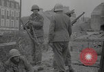 Image of Bangalore torpedo clearing mine field Cherbourg Cherbourg Normandy France, 1944, second 18 stock footage video 65675079295
