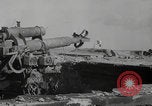 Image of Spiked gun road obstacle demolition Cherbourg Normandy France, 1944, second 4 stock footage video 65675079297