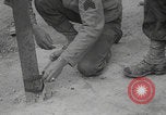Image of Spiked gun road obstacle demolition Cherbourg Normandy France, 1944, second 5 stock footage video 65675079297