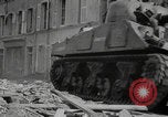 Image of Spiked gun road obstacle demolition Cherbourg Normandy France, 1944, second 14 stock footage video 65675079297