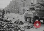 Image of German soldiers dead and scattered equipment Cherbourg Normandy France, 1944, second 10 stock footage video 65675079298