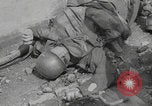 Image of German soldiers dead and scattered equipment Cherbourg Normandy France, 1944, second 16 stock footage video 65675079298