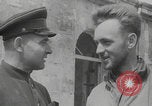 Image of freed Russian prisoners of war Cherbourg Normandy France, 1944, second 6 stock footage video 65675079299