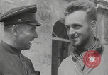 Image of freed Russian prisoners of war Cherbourg Normandy France, 1944, second 7 stock footage video 65675079299